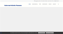Desktop Screenshot of fahrradklinik-passau.de